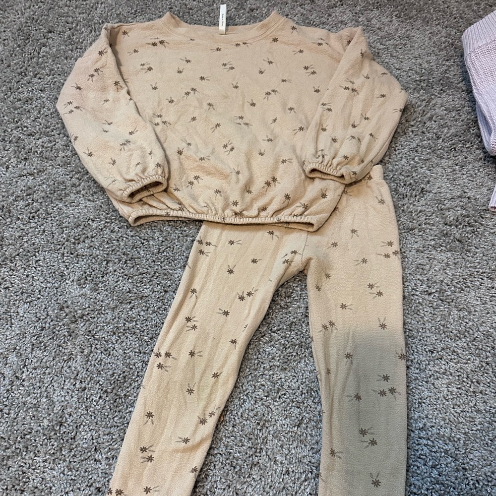 Rylee and Cru spongey knit set